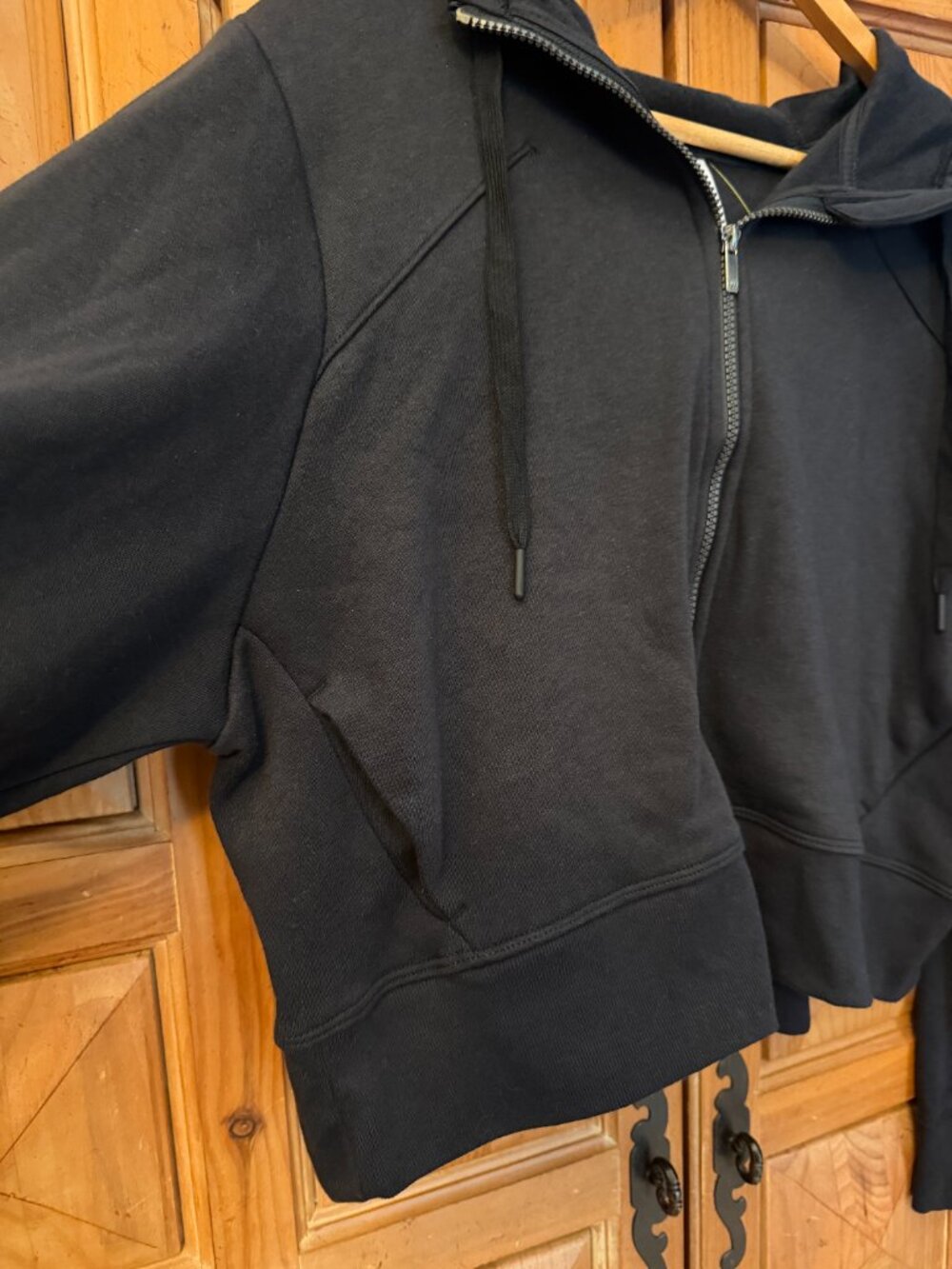 All in Motion Active Comfort Black Full Zip Sweatshirt - XXL - Picture 7 of 13